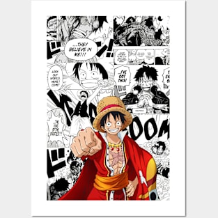 Luffy Posters and Art